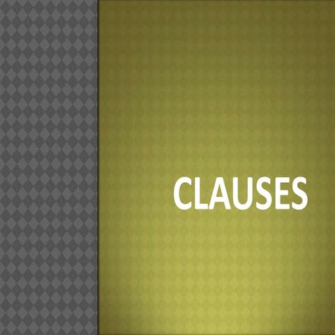 Clauses 