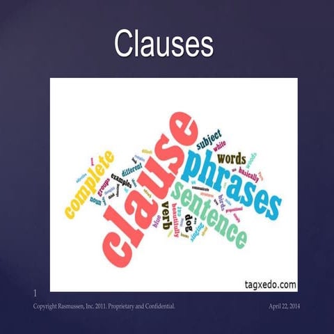 Clauses with Video