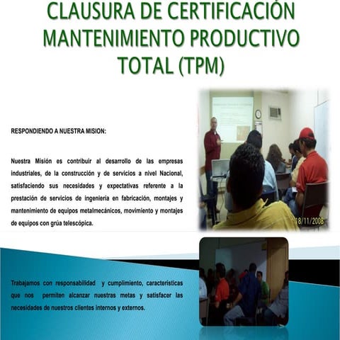 Clausura De CertificacióN