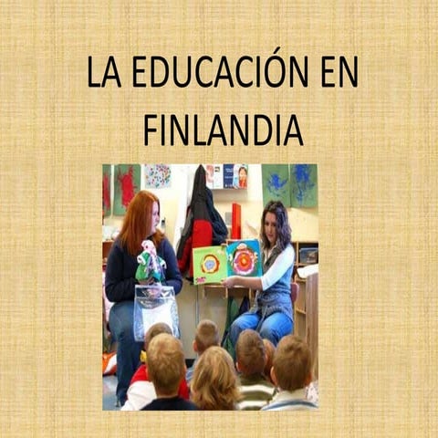 Claves del exito en la educación en finlandia