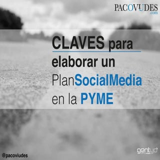 Claves para elaborar un plan social...