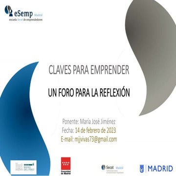 Claves para Emprender_Un Foro para la Reflexión.pptx