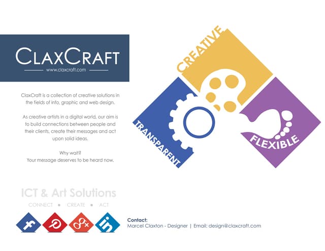 Clax craft portfolio digital 2014