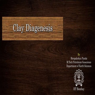 Diagenesis of clay minerals