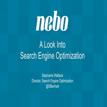 A Look Into Search Engine Optimization