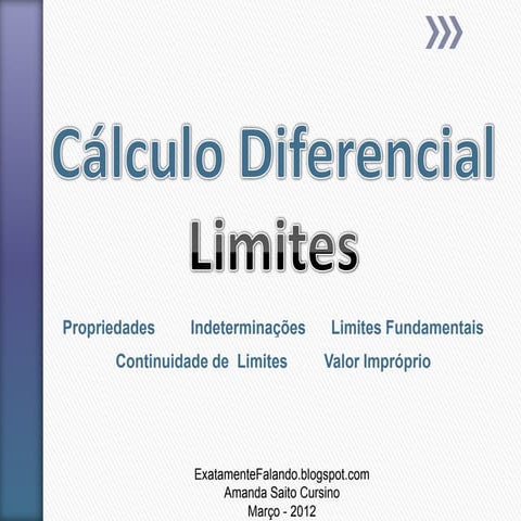 Cálculo 1 - Limites