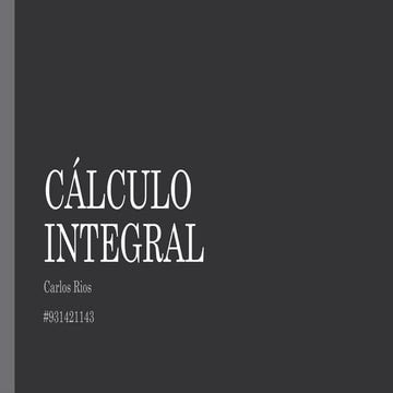 Comprehensive Integral Calculus Techniques and Problem Solving | PPTX