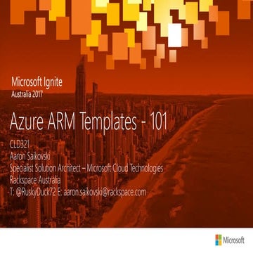 Azure ARM Templates 101 | PPT | Free Download