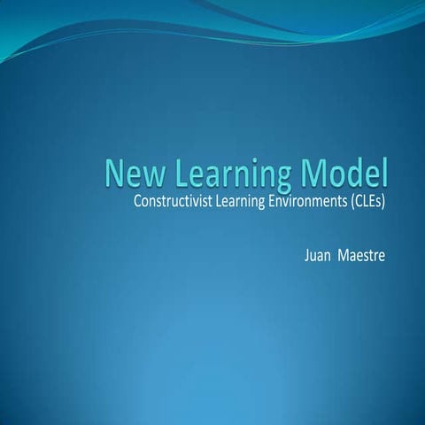 CLE-based learning model