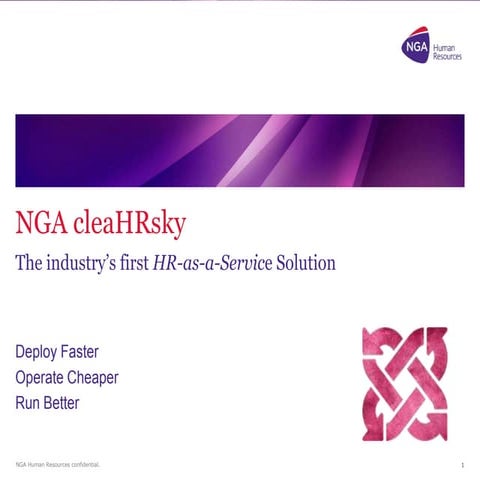 NGA cleaHRsky: fully integrated HR-as-a-Service solution