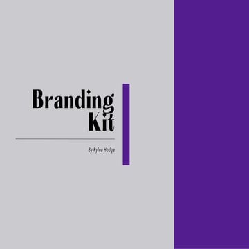 Personal Brand Identity Kit. Personal Branding | PDF