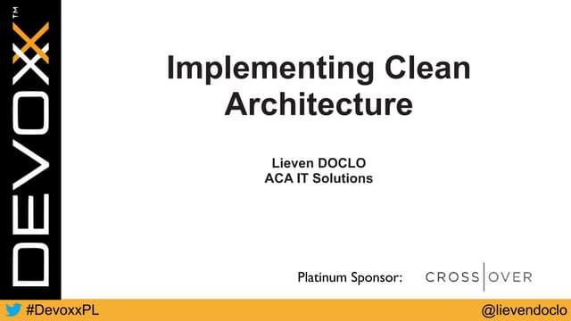 Clean architecture