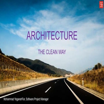 Clean architecture تاملی در | PPT