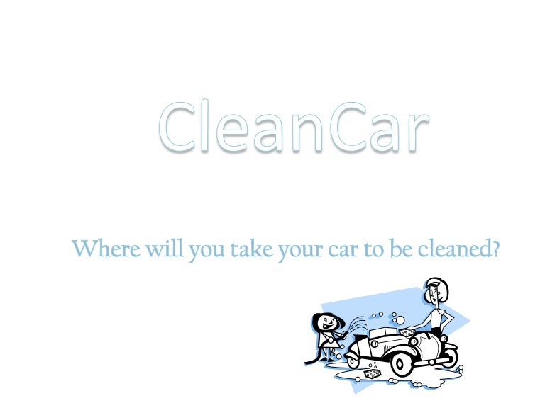 CleanCar App