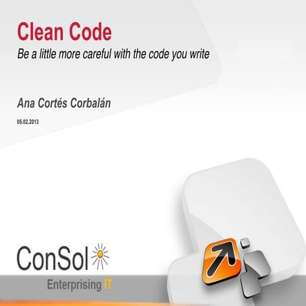 Clean code | PPT