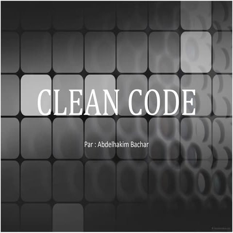 Clean Code | PPT