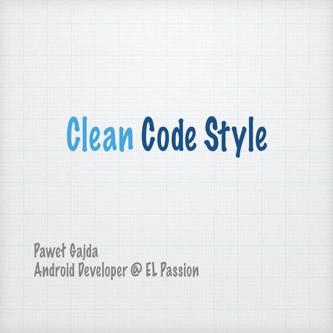 Clean Code Style | PDF | Programming Languages | Computing