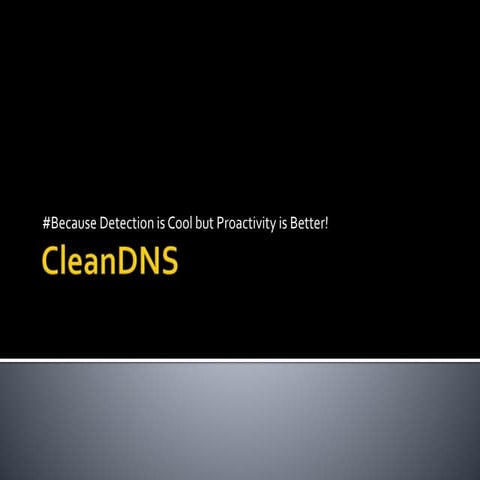 Clean dns enus