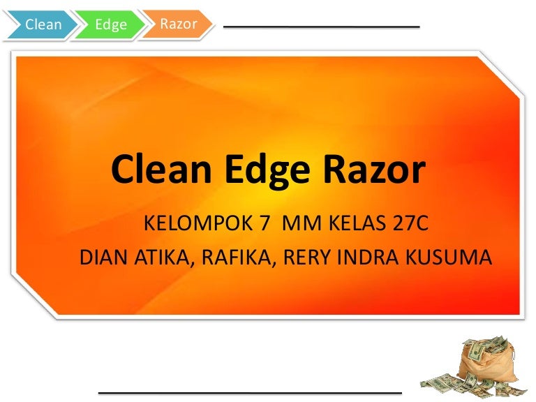 Clean edge razor case study image