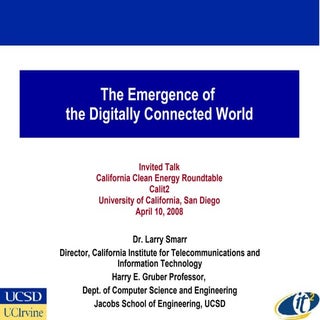 The Emergence of the Digitally Conn...