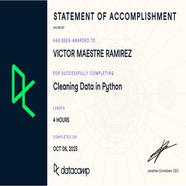 Cleaning Data in Python | PDF