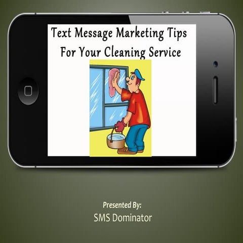 Text Message Marketing for Cleaning Services