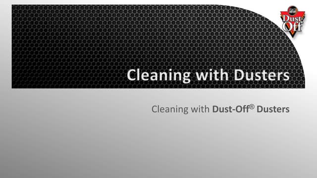 Cleaning Electronics with Dusters