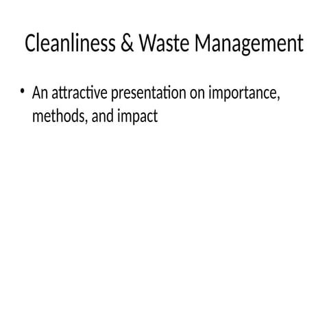 Environmental science Waste-Management (1).pptx