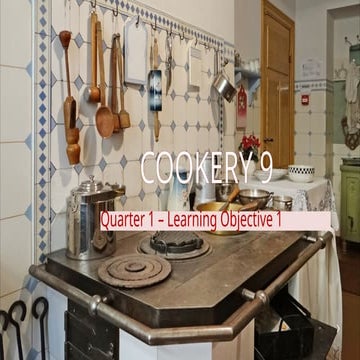 Clean & Maintain Kitchen Tools, Equipment and Premises.pptx