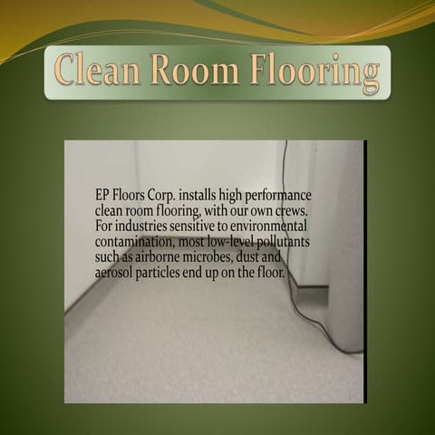Clean Room Flooring