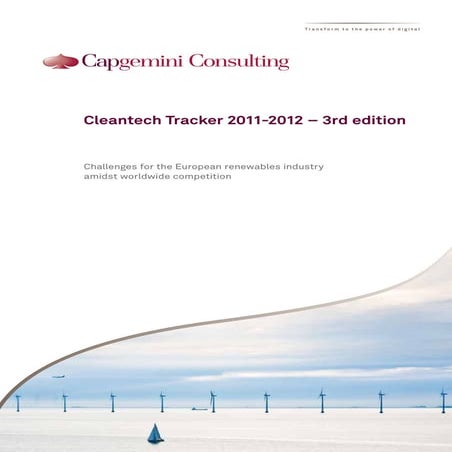 Cleantech Tracker 2011 2012