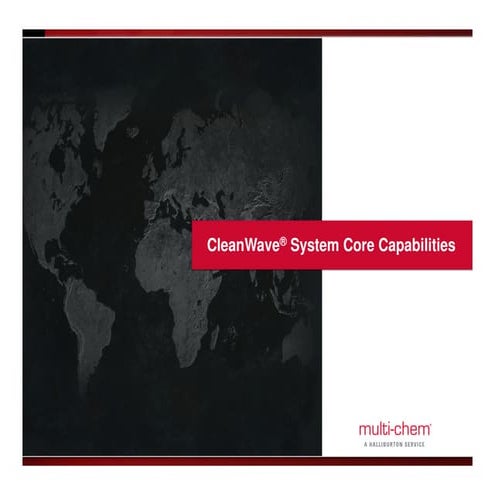 Clean wave Halliburton | PDF