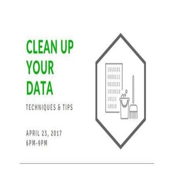 Cleap up your data  (Techniques and tips)