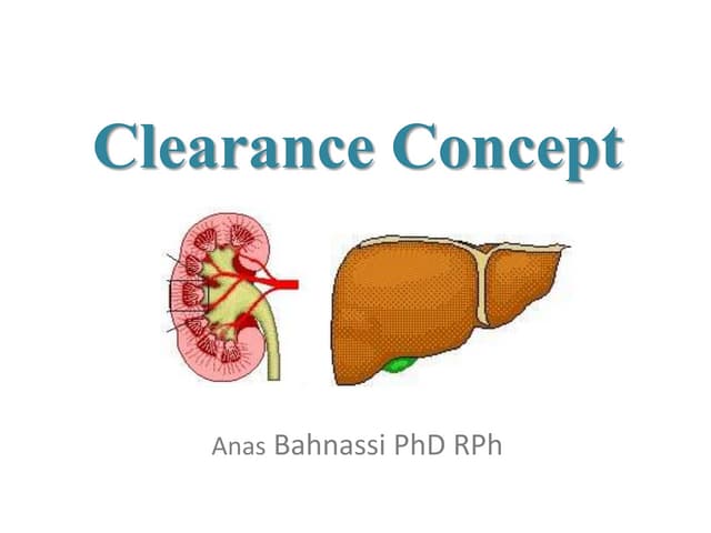 Pharmacokinetics: Lecture Three