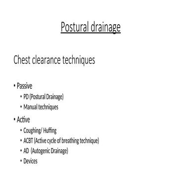 Active Cycle of Breathing Technique (ACBT) | PPTX