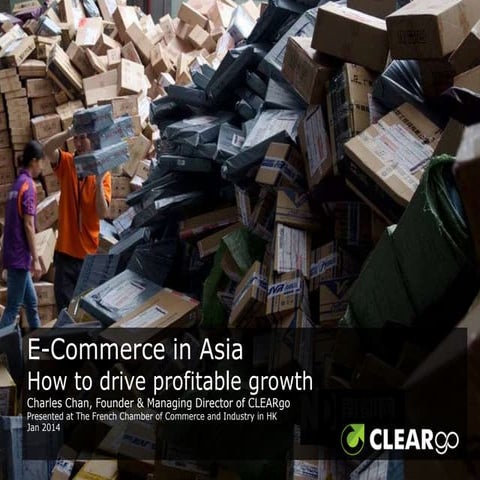 eCommerce in Asia & China - How to drive profitable growth