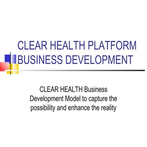 Clear health platform[3]