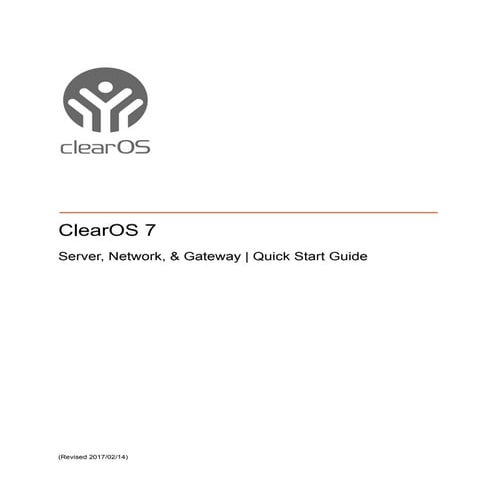Clear os7 quick_start_guide | PDF