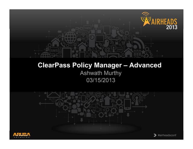 Clear pass policy manager advanced_ashwath murthy