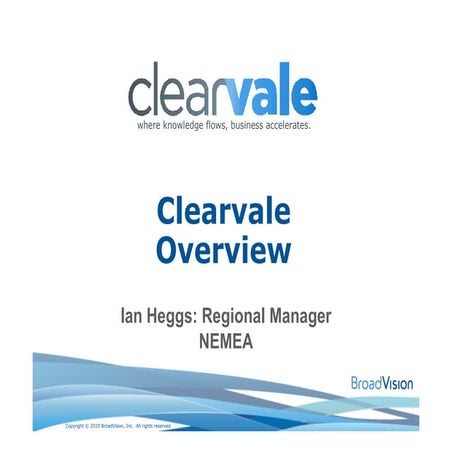 Clearvale overview for Social Intranet and Social CRM
