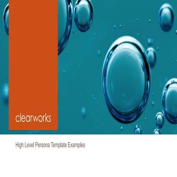 Clearworks Persona Templates 