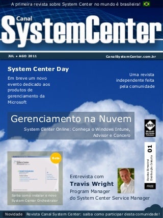 Gerenciamento na nuvem e System Center