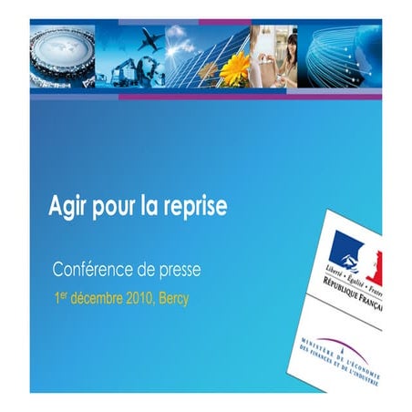 Agir pour la reprise