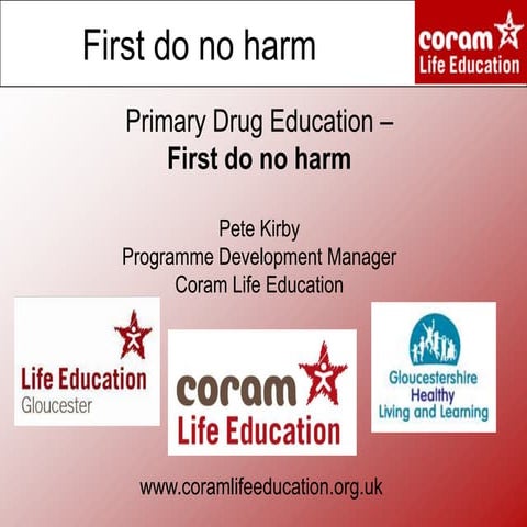 Coram Life Education - ADEPIS seminar