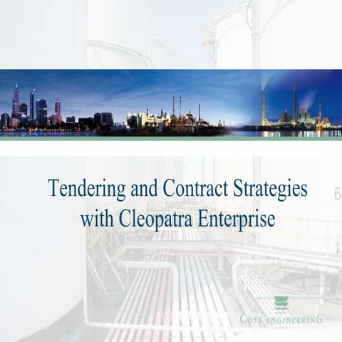 Cleopatra Enterprise Tendering And Contract Strategies