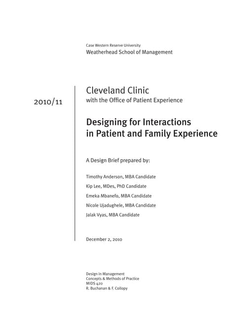 The Cleveland Clinic PP PPT The Cleveland Clinic PP PPT