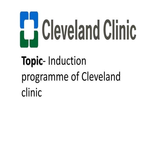 Mayo Clinic Case Study
