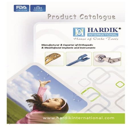 Orthopedic Implants & Instruments By Hardik International | PDF