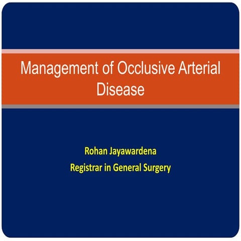 Femoropopliteal bypass for revascularization of chronic ischemia of ...