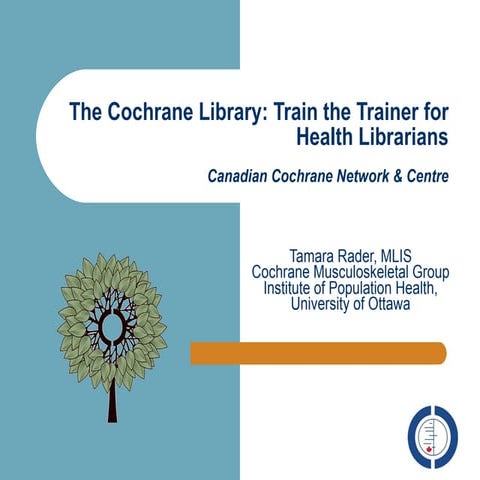 Cochrane Library Training